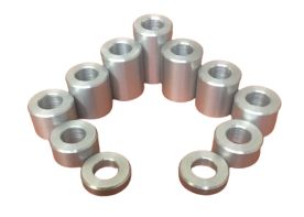 10mm diameter Aluminium Stand Off Spacers / M5 Hole